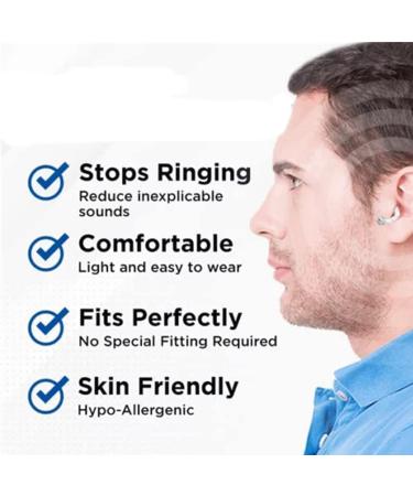 2023 Newest MRIMED Luhaka Acupeace Tinnitus Relief Device Biancat Auricalm Tinnitus Relief Device Acupeace Anti Tinnitus Relief Ear Clip (1) - Buy Online on GoSupps.com