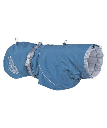 Hurtta Monsoon Dog Raincoat Waterproof Rain Jacket for Dogs with Reflectors Blue 45 cm 18 in Blueberry - Buy Online on GoSupps.com