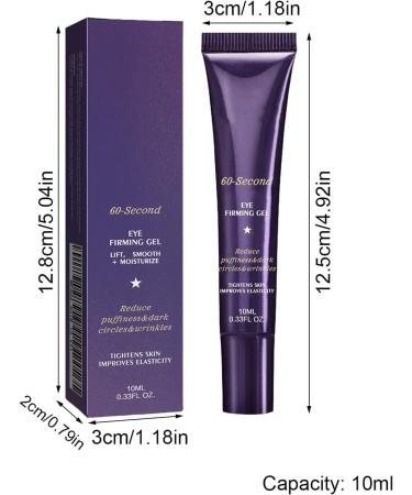  Pruojhw Eye Firming Lotion | 10ml Lotion Against Puffiness and Dark Circles - Lifting Eye Contour Cream For Dark Circles Dull Complexion Men Adults and Travel - Buy Online on GoSupps.com