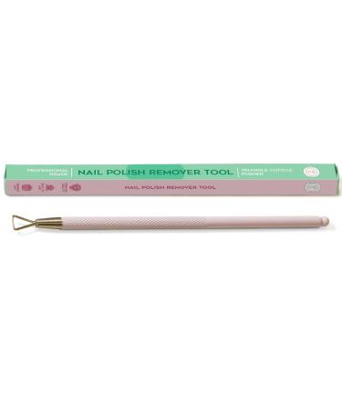 Malva Belle Gel Nail Polish Remover Tool & Triangle Cuticle Pusher - Remove Nail Polish - Stainless Steel - Stocking Fillers Women - Cleaner & Nail Scraper for Gel UV & Shellac Nails - Use w/Acetone Pastel lilac - Buy Online on GoSupps.com