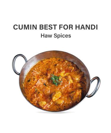 HAW Cumin Seeds Whole 7oz (200g) - Premium Quality, Gluten-free, Non-irradiated, All Natural for Cooking & Tea | Adds Flavor & Taste - Pack of Whole Cumin Seeds - Buy Online on GoSupps.com