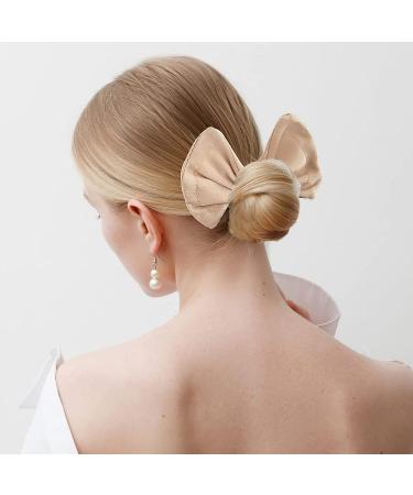 3-Piece Hair Bun Maker Set - Flexible Donut Twister Clips for Easy French Hairstyles - Hair Accessories for Women, Girls, and Kids in Black, Navy, and Khaki - Buy Online on GoSupps.com
