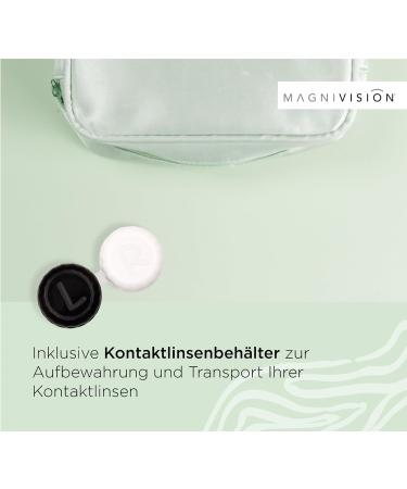 Shop Magnivision All-in-One Solution 360ml - Borate-Free Contact Lens Cleaner & Storage | Made in Europe - International Shipping Available - Buy Online on GoSupps.com