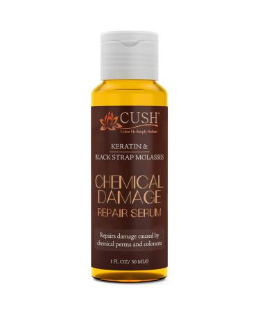 CUSH Cosmetics Keratin & Black Strap Molasses Chemical Damage Repair Serum (1 oz)