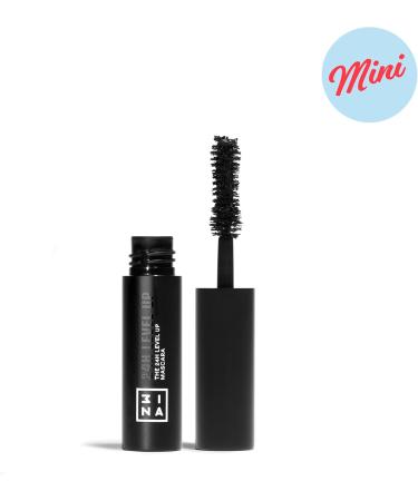 3INA MAKEUP - The 24H Level Up Mascara 900 (mini) - Black Mascara - Lengthening and Shaping Effect - Travel Size Mascara - Mascara for Sensitive Eyes - Vegan - Cruelty Free - Buy Online on GoSupps.com