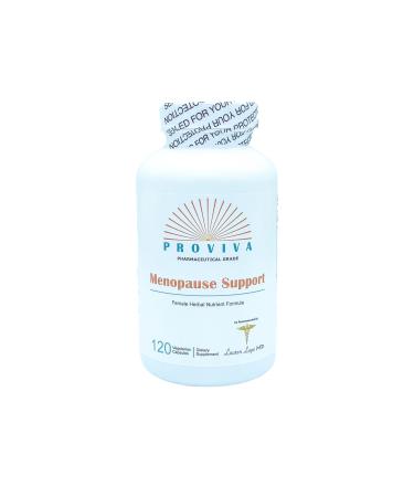 Proviva Menopause Support - Non-Soy Female Support Plus Adrenal and Stress Support - 60 Servings