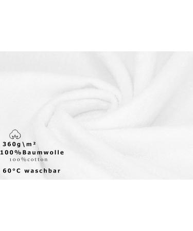 Betz Palermo 100% Cotton Washcloth - White 16x21 cm | Premium Quality International Shipping - Buy Online on GoSupps.com