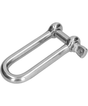 10Pcs M40 Stainless Steel D-Shackle Straight Anchor Screw Pin Chain Connector - Buy Online on GoSupps.com