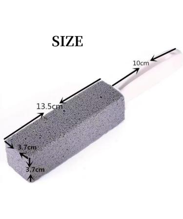 3-Piece Pumice Stone Cleaning Set with Handle | Versatile Toilet Kitchen Bathroom & Foot Care - Ideal for Household Cleaning - Buy Online on GoSupps.com