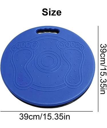 360 Shifting and Rotating Board Turning Board EVA Wipes Clean Double-Sided Texture Load-Bearing 150kg Portable Ring Design Suitable for People with Limited Mobility Blue - Buy Online on GoSupps.com
