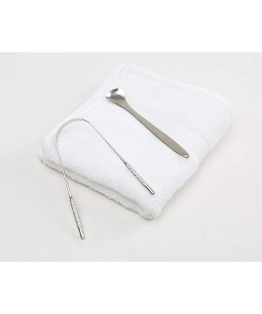 Buy Tongue Cleaner 4 Pack - Stainless Steel Fresh Breath Scraper Set for Optimal Oral Care | International Shipping Available - Buy Online on GoSupps.com