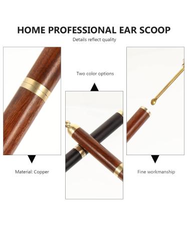 2 Pcs Healvian Ear Scraper Set with Storage Box - Ear Picks & Spoon for Earwax Removal and Cleansing (Random Color) - Buy Online on GoSupps.com