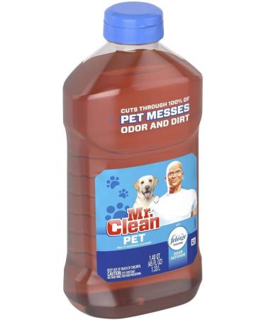 Mr. Clean All Purpose Multi-Surface Pet Liquid Cleaner with Febreze - Odor Defense 45 oz (Pack of 3) | Effective Odor Eliminator for Homes & Pets - Buy Online on GoSupps.com