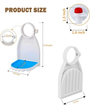 WEYICHUANG Laundry Detergent Drip Catcher & Cup Holder - Tidy Your Laundry Room No More Mess or Leaks (2 Pack) - Best Fabric Softener Gadget - Buy Online on GoSupps.com