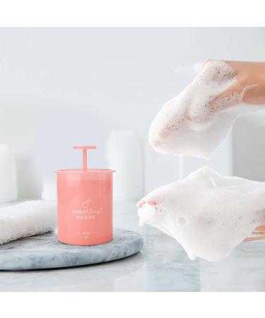 Face Wash Foamer | Face Cleanser Foaming Bottle Bubble Foamer Skincare Cleansing Foaming Maker Cleanser Foam Maker Facial Cleansing Tool for Women Pink - Buy Online on GoSupps.com