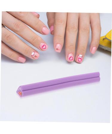 Mipcase Nail Art Manicure Canes Sticks Rod 50pcs Nail Stickers Manicure Canes Nail Art Pegatinas Para U as Sticks Holly Headband Claycanes Leopard Hair Nets Polymer Clay Fruit 3d - Buy Online on GoSupps.com