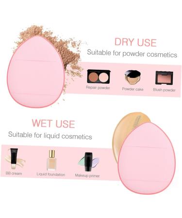 FRCOLOR Makeup finger makeup sponge finger puff makeup Triangle Makeup Puff powder puff pad make up sponges prime mini cosmetic puff mini puff Hydrophilic non-latex powder Wet and Prime - Buy Online on GoSupps.com
