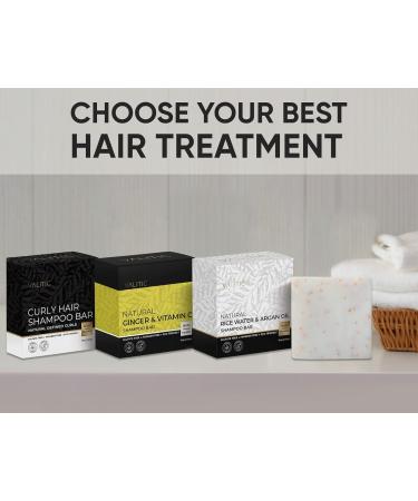VALITIC Curl Defining Shampoo Bar - Vegan Eco-Friendly Shampoo for Frizzy Curly Hair with Vitamin C & Keratin - Buy Online on GoSupps.com