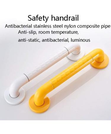 Bathroom Grab Bar Safety Support Rail Grab Bar Non-slip Attentional Bathroom Armrests -Stainless Steel Handrail -Bathroom Safety Rails -Toi B 38cm - Buy Online on GoSupps.com