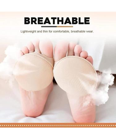 Buy 3 Pair Cushioning Ice Silk High Heel Insoles Comfortable Forefoot Pads for Women Honeycomb Fabric Design - Buy Online on GoSupps.com