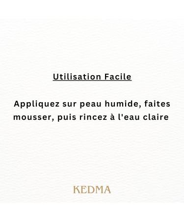  KEDMA Kedma - Foaming Facial Cleansing Gel with Dead Sea Minerals - Moisturizing and Soothing - For Dry and Irritated Skin - 100g - Buy Online on GoSupps.com