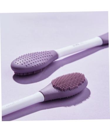 DOITOOL Scrubbers Silicone Applicator Brush Scrubber Exfoliator Applicator Tool Silicone Scrubber Facial Scrubber for Mud Applicator Facial Detergent Plastic - Buy Online on GoSupps.com