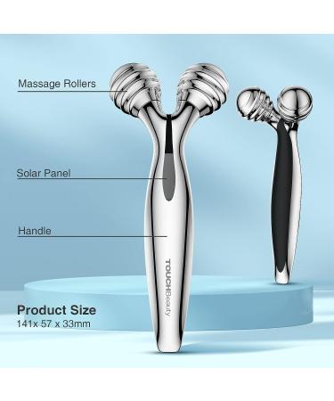 TOUCHBeauty Face Massager Roller - Reduce Puffiness, Tighten Skin, Boost Collagen - Facial Contouring Tool for Clear Toxins & Face Lift - Buy Online on GoSupps.com