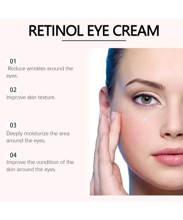 Retinol Eye Cream for Dark Circles Anti-Aging Moisturizing Treatment for Under Eye Area Fight Fine Lines Wrinkles & Dark Spots 0.71 oz - Buy Online on GoSupps.com