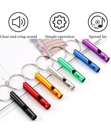 Xintangxia 21-Piece Aluminum Alloy Sport Triller Pipe Emergency Outdoor Survival Signal Pipe for Sports Referees Hiking Camping & Climbing - Buy Online on GoSupps.com