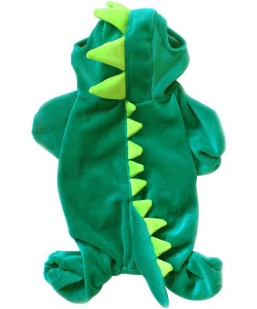 NACOCO Dog Dinosaur Design Costume Green Pet Clothes for Medium & Large Dogs (Green, L) - Fun and Unique Outfit for Your Furry Friend - Buy Online on GoSupps.com