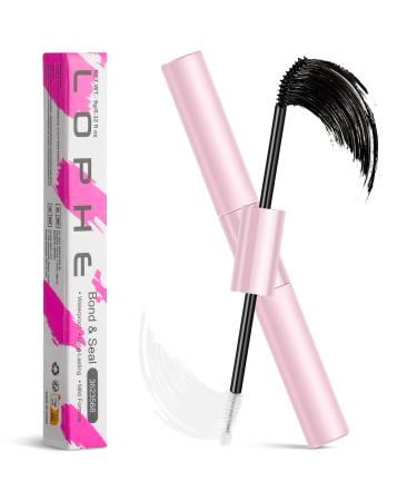 LOPHE Lash Bond and Seal Cluster Eyelash Glue for Individual Cluster DIY Eyelash Extensions Strong Hold Latex-Free Waterproof Cluster Lash Adhesive 2 in 1 Sealant Mascara Eyelash Extension Glue - Buy Online on GoSupps.com