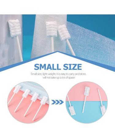 DOITOOL Baby Tongue Cleaner 30pcs - Oral Cleaning Stick for Newborns to 36 Months - Dental Care Gum Cleaner and Toothbrush for Babies - White - Buy Online on GoSupps.com