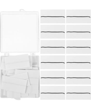 POPETPOP 2 Boxes Self Adhesive Lash Strips Black Self- Sticking Lash Strips Fake Eyelashes Glue Lash Glue Replacement for Women Girls Makeup Eyelash Extension