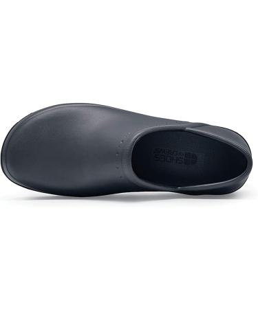 Shoes for Crews Cobalt Women's Slip Resistant Work Clog Shoes - Black, Size 8 Women/8 Men - Buy Online on GoSupps.com