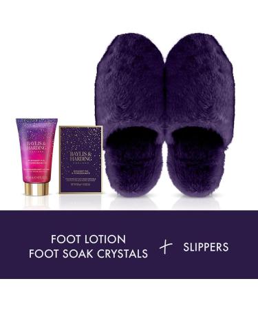 Baylis & Harding Midnight Fig & Pomegranate Luxury Slipper Gift Set - Vegan Friendly - Buy Online on GoSupps.com