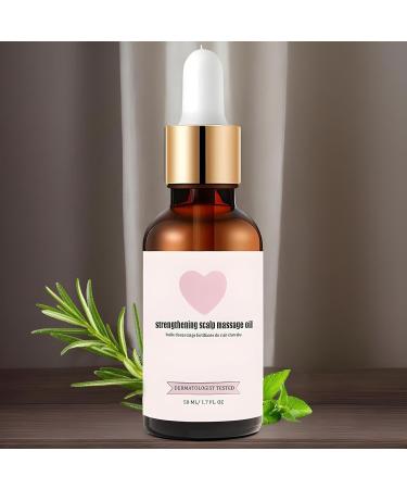 Hair Oil for the Scalp 50ml Natural Nourishing Treatment for Hair Growth Scalp Moisturizing - For Women and Men Hair Care Frizz Control - Buy Online on GoSupps.com