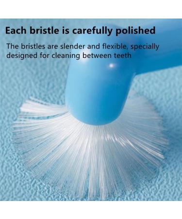 End Tuft Toothbrush Set - Round & Pointed Toothbrush for Optimal Oral Hygiene | Ideal for Braces Cavities Tooth Gaps Tartar Wisdom Teeth & Deep Cleaning - Buy Online on GoSupps.com