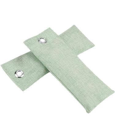 4x Activated Carbon Deodorizers - Natural Bamboo Air Cleaners for Home Car Air Purifiers & Shoes - Light Green Smell Absorbers & Deodorant Bags - Buy Online on GoSupps.com
