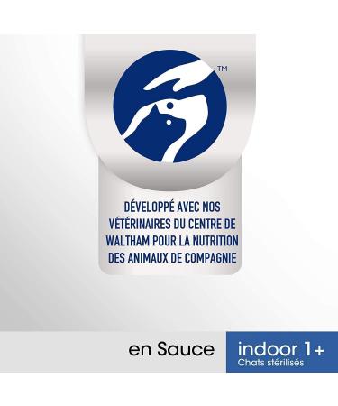 PERFECT FIT Sterilized Indoor Cat Food - 52 Freshness Sachets (Pack of 13 Packs 4x85g) - Cat Food in Sauce - Salmon/Chicken - - Buy Online on GoSupps.com