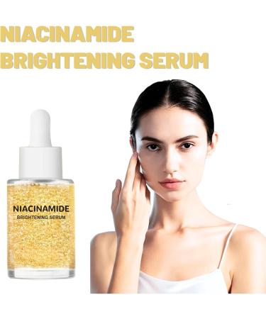 Niacinamide Brightening Serum Control Excess Oil And Redness Face Serum Tackles Blemishes Minimise Pores Anti Aging Hyaluronic Acid Serum Face Dark Spot Remove Moisturiser - Buy Online on GoSupps.com