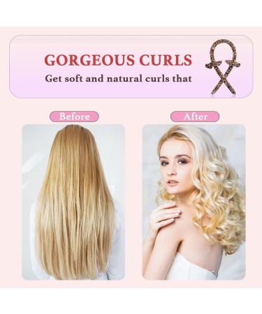 PINTAUR High Resilience Sponge Heatless Hair Curler - Leopard Print | Adjustable Overnight Headband for Long Silk Curls - Buy Online on GoSupps.com