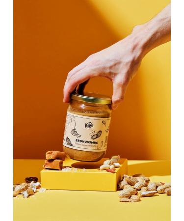 KoRo - Salted Caramel Peanut Puree 500g - Sweet-Salty Flavour - Rich in Fiber - Smooth - Buy Online on GoSupps.com