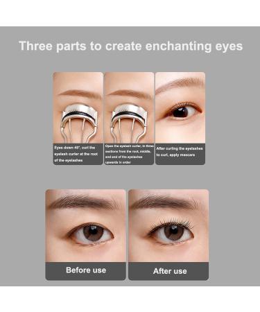 Eyelash Curler - Comfortable Handle No Lash Damage Wide-Angle Design | Perfect Curl for Women - Buy Online on GoSupps.com