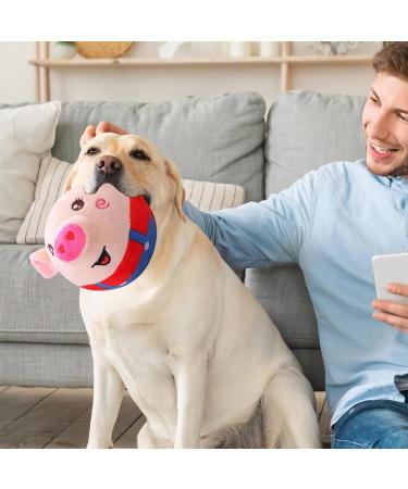 Active Moving Pet Plush Toy Interactive Dog Toy Pet Bouncing Balls Moving Dog Ball Plush Toy Talking Moving Dog Toy Dog Pet Toy Shake Bounce Boredom Toys for Pets Cats Small and Dogs (blue pig) - Buy Online on GoSupps.com