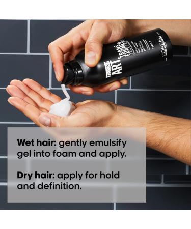 L'Oreal Professionnel Transformer Gel - Volume & Definition Heat Protection Medium Hold - For All Hair Types | Buy Internationally - Buy Online on GoSupps.com