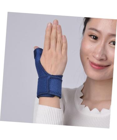 Buy Healifty Thumb Orthosis Wrist Support Brace - Breathable Right Hand Wrap for Pain Relief | Durable Orthopedic Cloth - 27.5x14.5cm - Blue - Buy Online on GoSupps.com