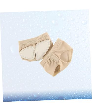 Gatuida Forefoot Guard: Metatarsal Pads & Dance Socks for Comfort & Support - Ideal for Yoga Ballet & Exercise (Beige S - Buy Online on GoSupps.com
