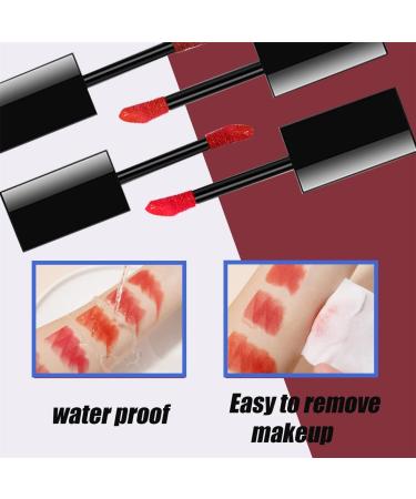 12 Color Waterproof Velvet Matte Liquid Lipstick Long Lasting No Fade Lip Gloss - 09 Chocolate Brown - Buy Online on GoSupps.com
