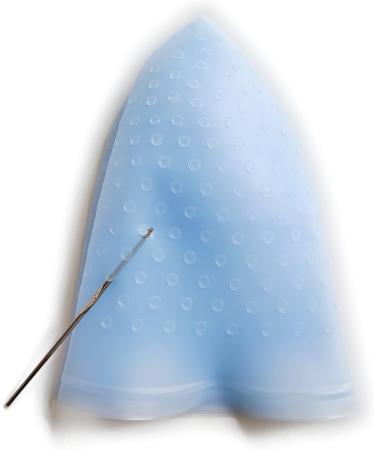 Highlights Cap with Pre Cut Holes Silicone Hair Highlighting Cap for Hair Highlights Dye Cap No Leakage Reusable Highlight Cap Streaking Cap Pre Pierced (Blue) - Buy Online on GoSupps.com