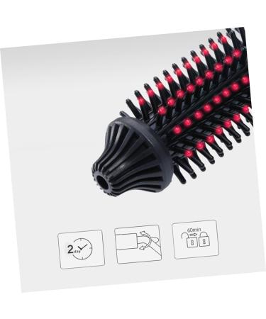 FOMIYES Ceramic Curling Brush Hair Curling Iron Hair Rollers Hot Air Brush Curling Brush Hair Curler Straight Hair Comb Travel - Buy Online on GoSupps.com